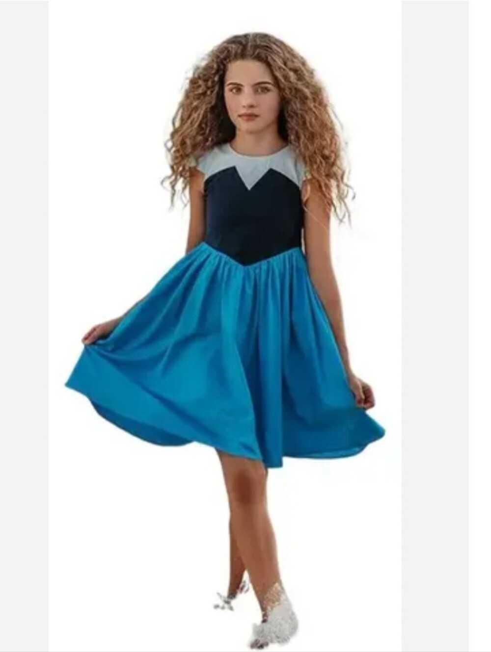 NWT Only Little Once | Little Mermaid Ariel Kiss The Girl Twirl Dress